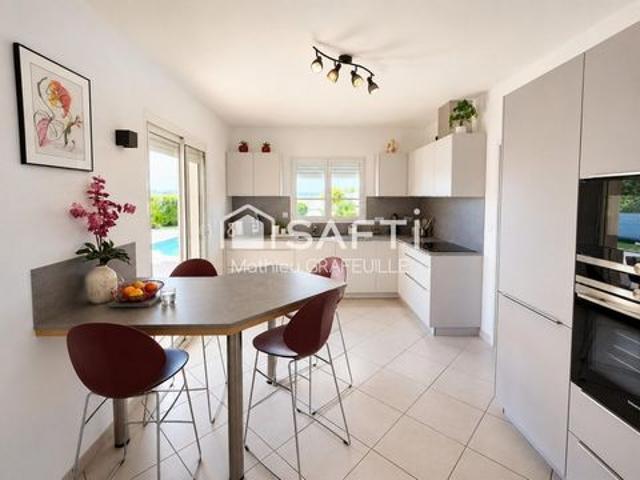 Maison avec piscine clé en main Orientée Ouest