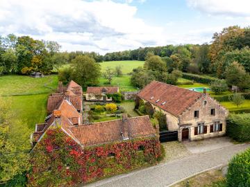 Lasne, Brabant wallon, Wallonie - Tuin