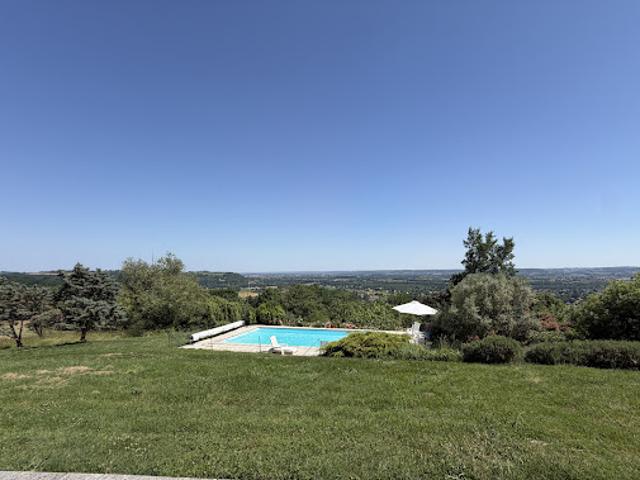 Maison avec piscine et jardin