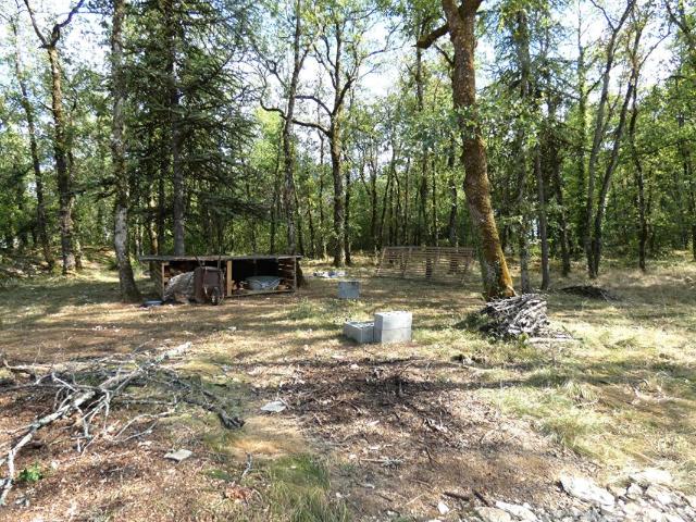 Maison bois 25 m2 / terrain boisé 2185m²