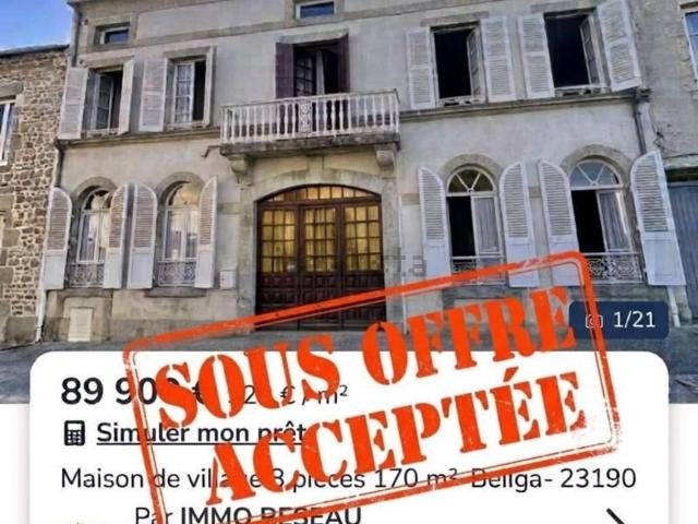 Maison, Bellegarde en Marche