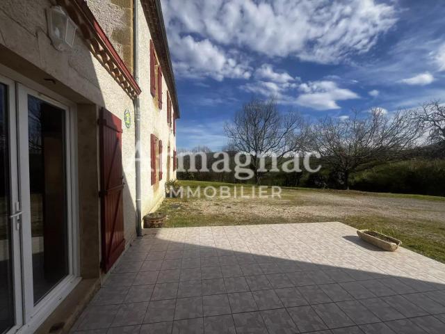 Maison gasconne en pierres avec dépendance 136m² Mirande