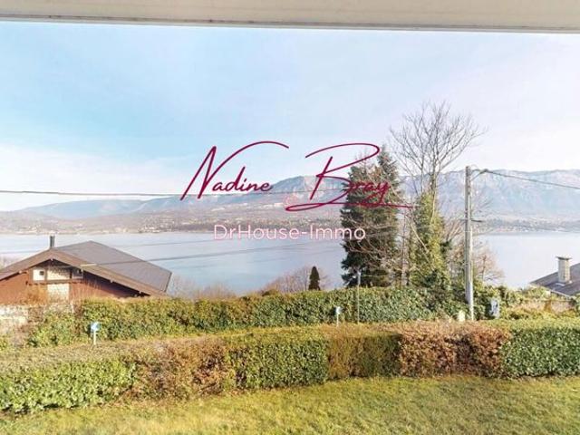 Maison darchitecte en ossature bois Vue lac du Bourget Bourdeau