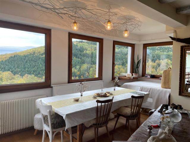 Maison d’architecte en Alsace avec vue panoramique jusqu’à l. 150m² Grendelbruch