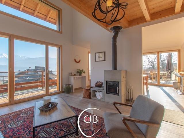 Maison d’exception à Fréterive – Écologie, Vue Sublime et Na. 188m² Albertville