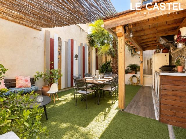 Maison dans un ancien atelier d'artiste 112m² Marseille 12ème