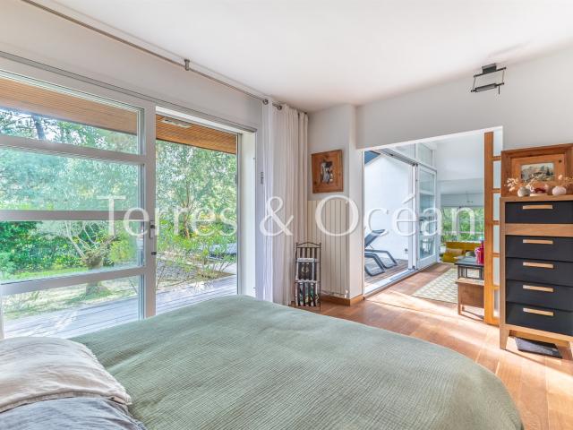 Maison D'architecte D'inspiration Japonisante Dans Son Ecrin. 180m² Soorts Hossegor
