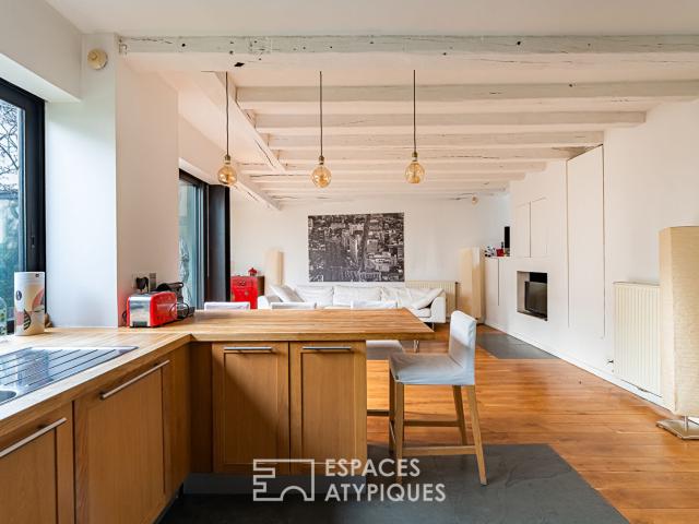 Maison d'architecte et son jardin exposé sud au coeur de Malakoff