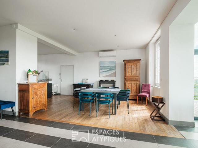 Maison d'architecte et panorama sur la vallée à Thouars 270m² Thouars