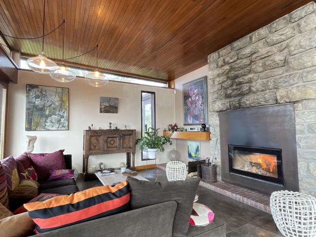Maison d'architecte vue sur le lac