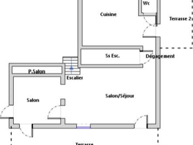 Maison de 104m2 à louer sur Saint Martin de Crau