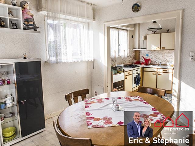 Maison de 102m2 habitables sur beau terrain de 5,67 ares