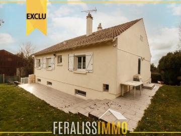 Maison de 150m2 avec un jardin, terrasses et sous sol total