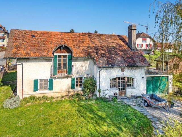 Maison de 1750: cadre bucolique et apaisant, à rénover