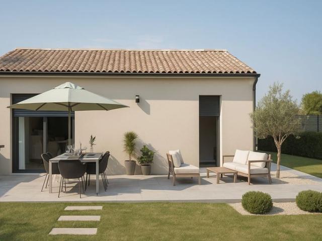 Maison de 49.7 m² sur un terrain de 990 m² à L'ABSIE en DEUX SEVRES 79