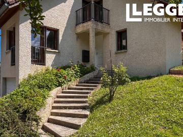 Maison de 4 chambres à Sevrier avec vue sur le lac, terrasse, garage et grand jardin