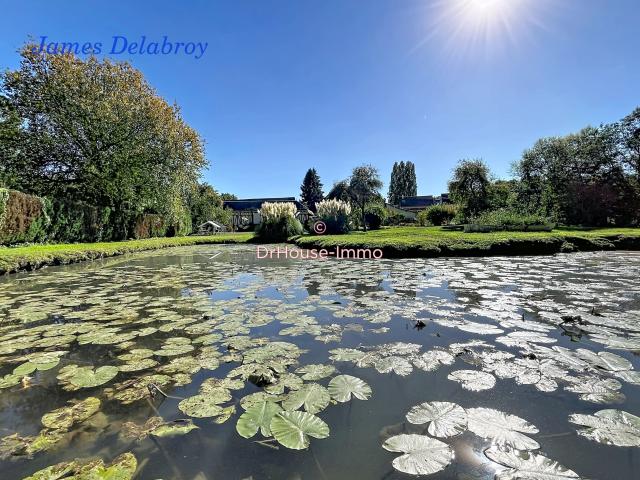 maison de 5 pièces. dépendances. grand terrain avec étang
