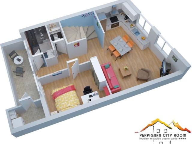Maison de 75m2 à louer sur Perpignan