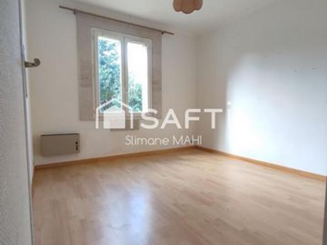 Maison de 90m2, 3 chambres, garage, sur un terrain de 292m2
