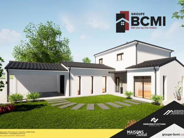Maison de 87.5 m² sur un terrain de 1927 m² à NANTILLE en CHARENTE MARITIME 17