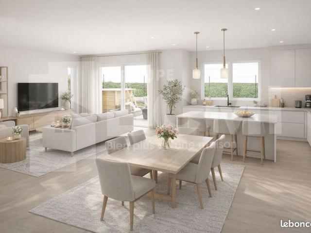 Maison de 87.5 m² sur un terrain de 390 m² à FLEAC en CHARENTE 16