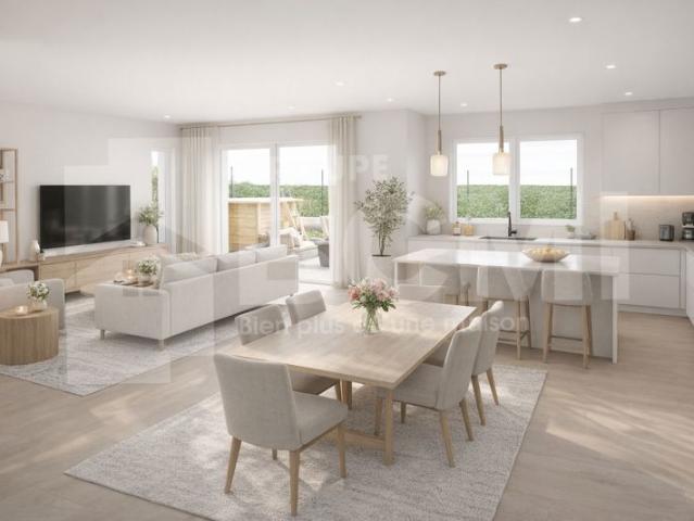 Maison de 87.5 m² sur un terrain de 530 m² à POUILLE en VIENNE 86