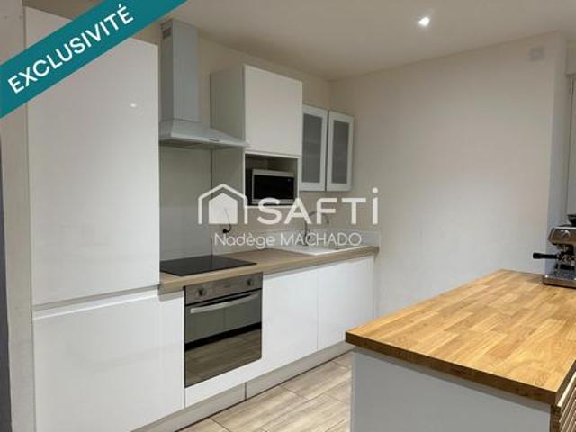 MAISON DE 74M² ENTIÈREMENT RÉNOVÉE AVEC JARDIN ET TERRASSE