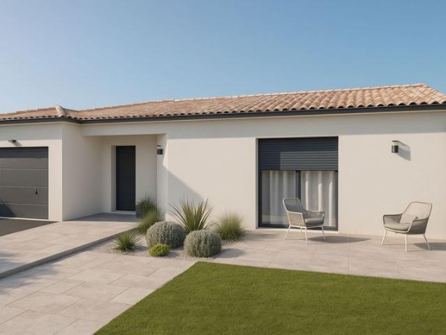 Maison de 93.52 m² sur un terrain de 950 m² à SAINT MARTIN DE SANZAY en DEUX SEVRES 79