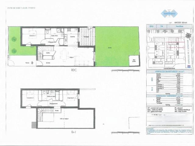 Maison de 94m2 à louer sur Idron