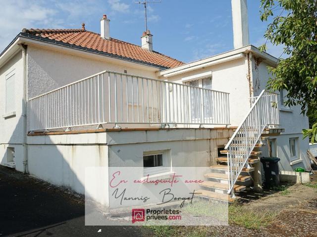 Maison de 99 m² avec sous sol complet et terrain de 960 m²