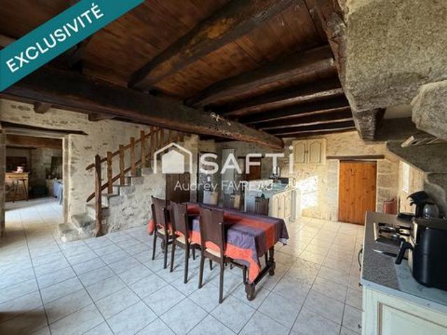 Maison de campagne, 3 chambres, dépendances,jardin