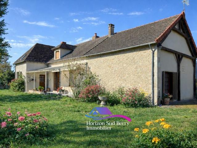 Maison de campagne avec dépendance sur 14ha !