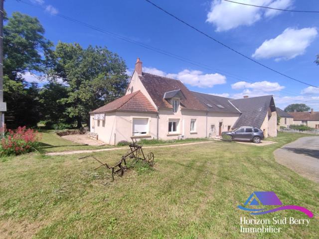 Maison de campagne avec grange à Porteau sur plus de 3ha !
