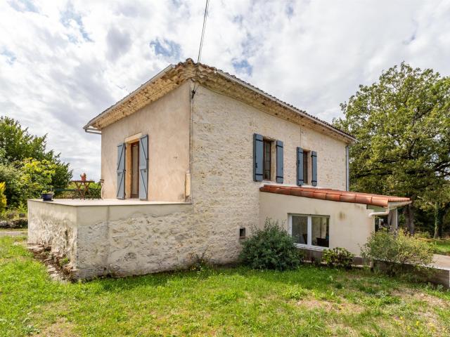 Maison de campagne en pierre 120m² Roquecor