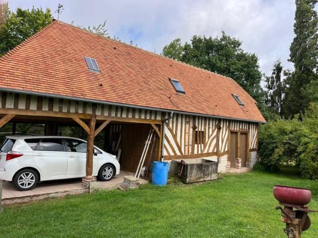 Maison de caractère avec colombages de 155 M2 avec 4 chambre. 155m² Fauguernon