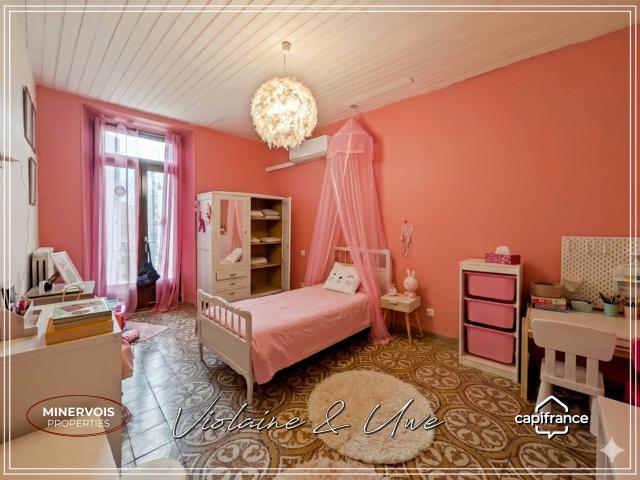 Maison de caractère avec jardin et garage – 259 m² – Azille. 285m² Azille