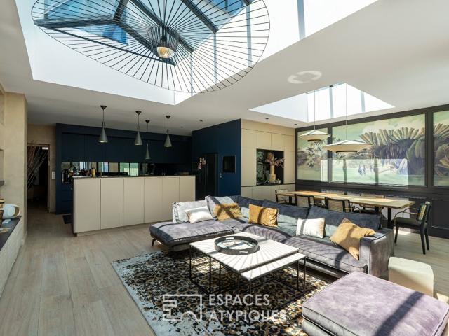 Maison de caractère avec piscine et jardin paysager à Monsel. 206m² Nantes
