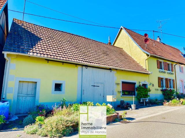Maison de caractère de 86 m2 dans un village paisible et calme Visite virtuelle: immo hanau.com