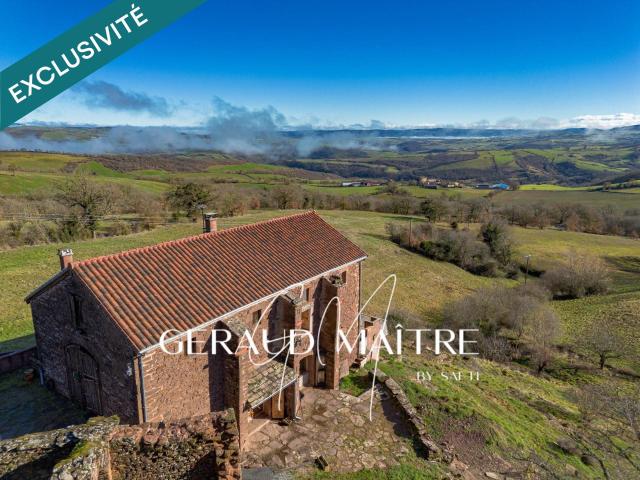 Maison de caractère dominant la vallée 168m² Combret