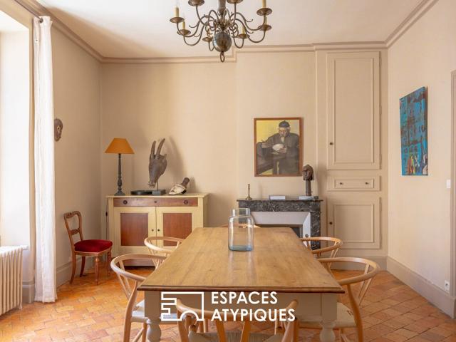 Maison de caractère et jardin bucolique en centre ville 225m² Blois