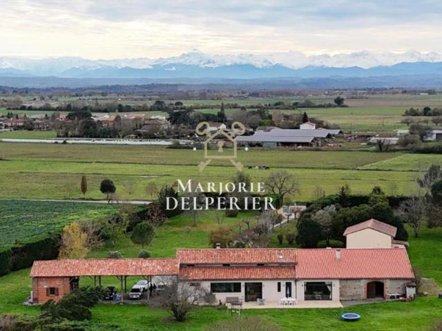 MAISON DE CARACTÈRE–422 m²– PARC ARBORÉ 13 000 m² – PEYSSIES
