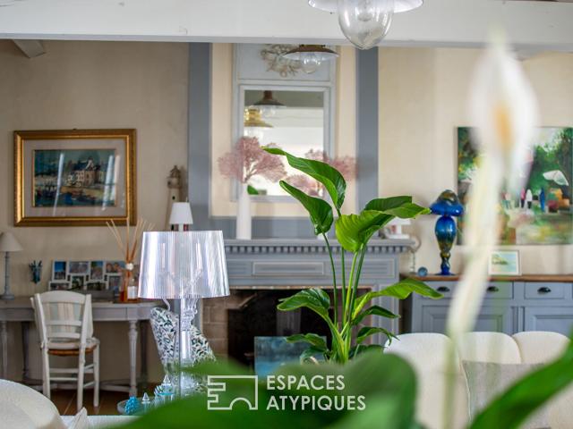 Maison de charme avec accès privé à la plage