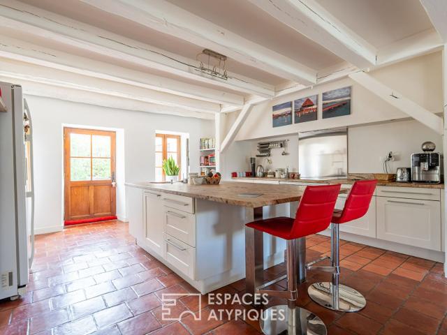 Maison de charme avec jardin avec piscine 292m² Veigné