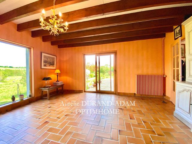 Maison de charme avec vue exceptionnelle sur les bocages normands 3 Chambres Petite Dépendance et Garage