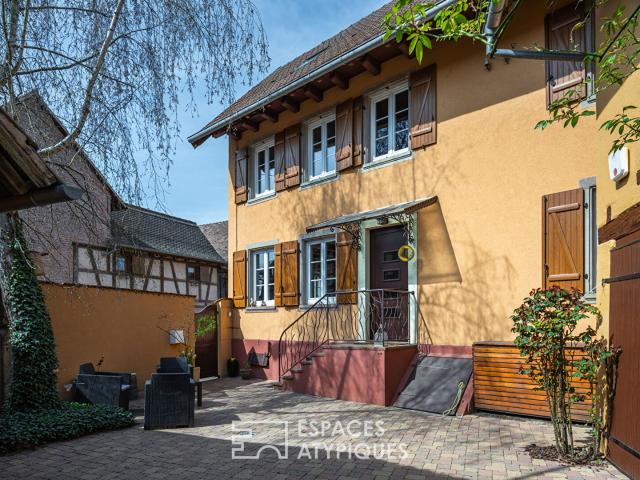 Maison de charme rénovée avec jardin et piscine