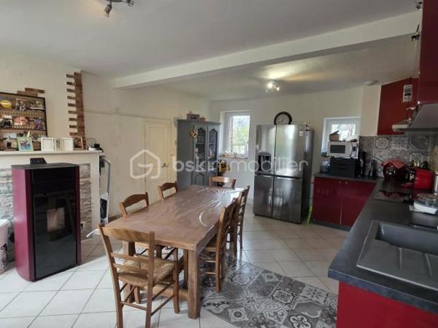 Maison de bourg de 95m2 avec terrain et garage