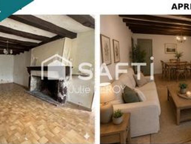 Maison de bourg, située à Fontenay Sur Vègre 72350