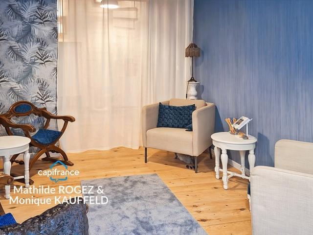 ? Maison de bourg rénovée – 76 m² – Centre de Courpière