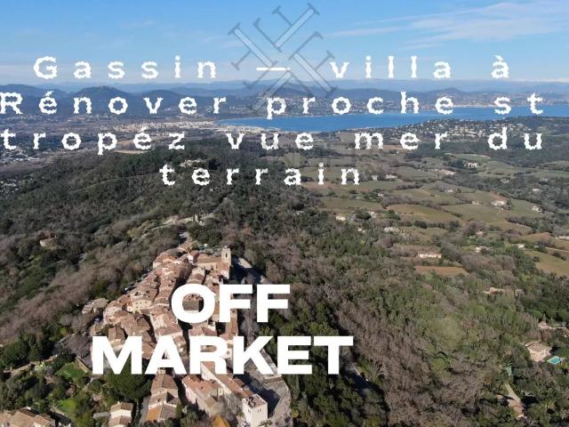 Maison de famille a vendre entre campagne, vignes et aperçu. 130m² Gassin
