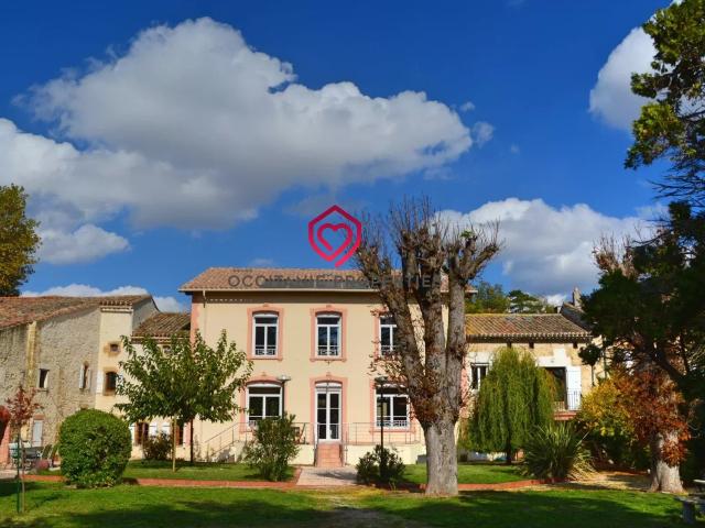 Maison de Maître avec gites et piscine m² Villefranche De Lauragais